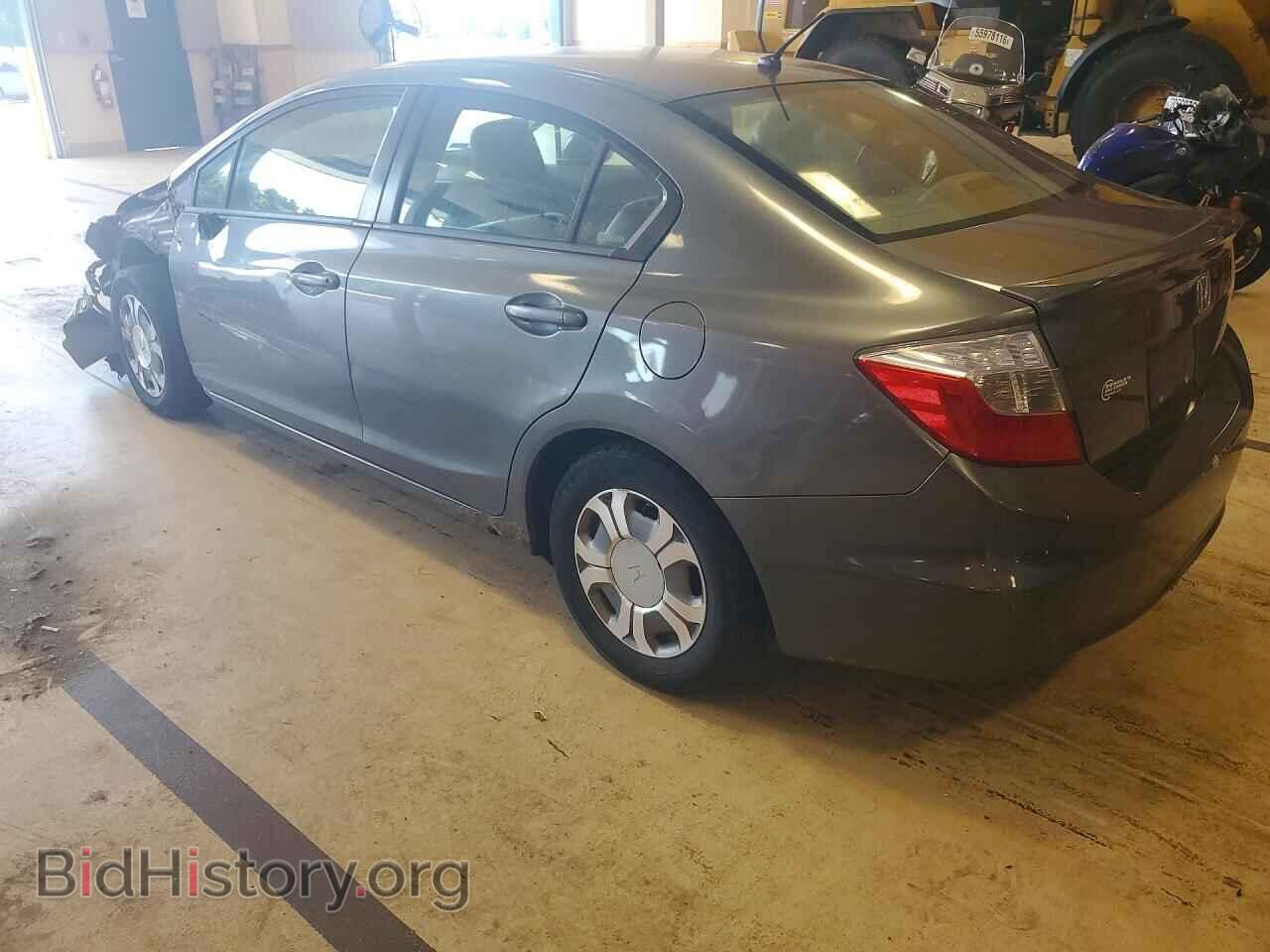 2012 HONDA CIVIC - VIN: JHMFB4F32CS004796 - Фото 2