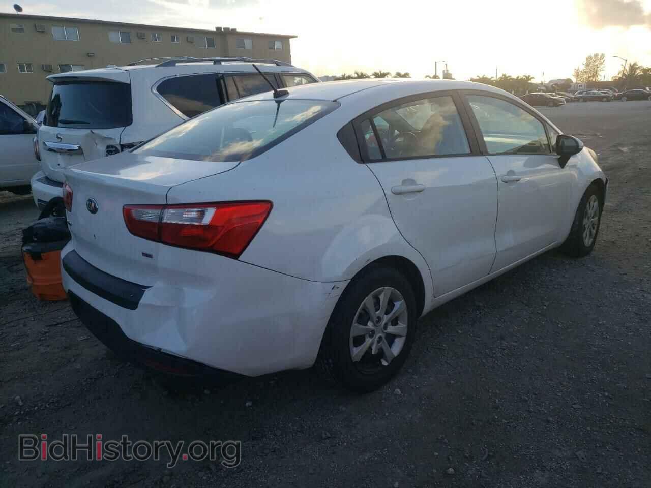 2013 KIA RIO - VIN: KNADM4A34D6164860 - Фото 3