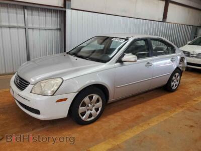 2007 Kia OPTIMA LX, серебристый — VIN KNAGE123775157189, Copart