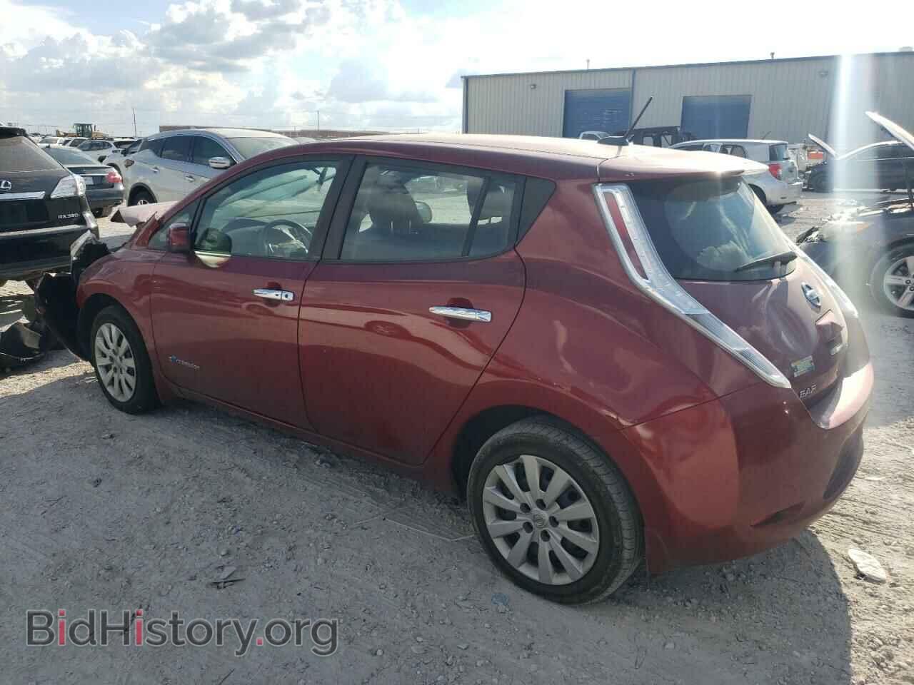 2015 NISSAN LEAF - VIN: 1N4AZ0CP7FC308332 - Фото 2
