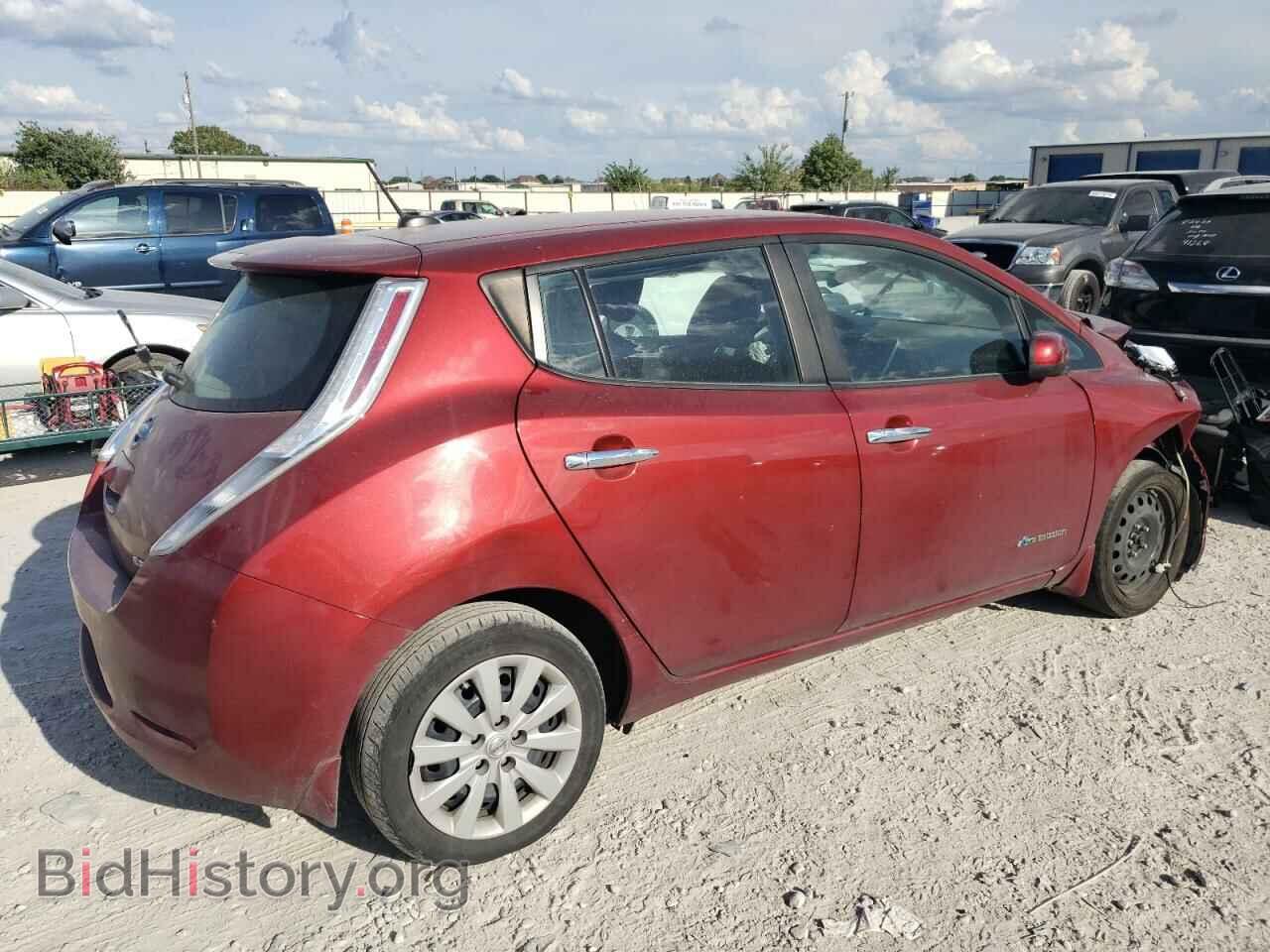 2015 NISSAN LEAF - VIN: 1N4AZ0CP7FC308332 - Фото 3