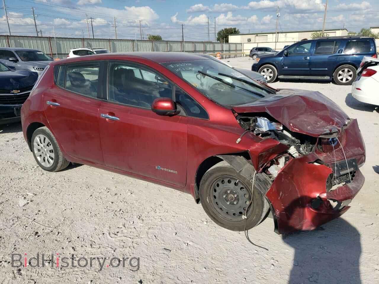 2015 NISSAN LEAF - VIN: 1N4AZ0CP7FC308332 - Фото 4