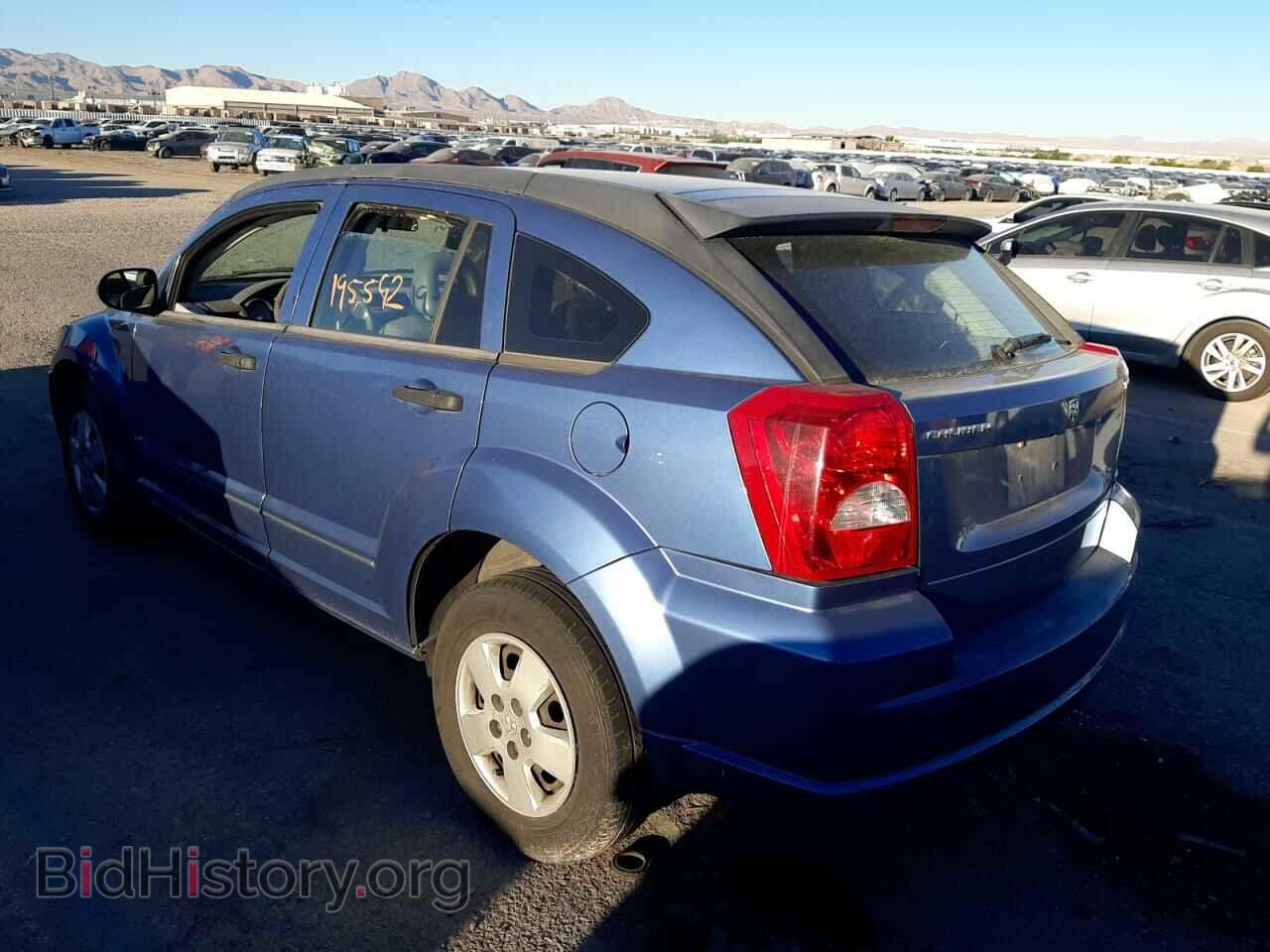 2007 DODGE CALIBER - VIN: 1B3HB28B77D269373 - Фото 2