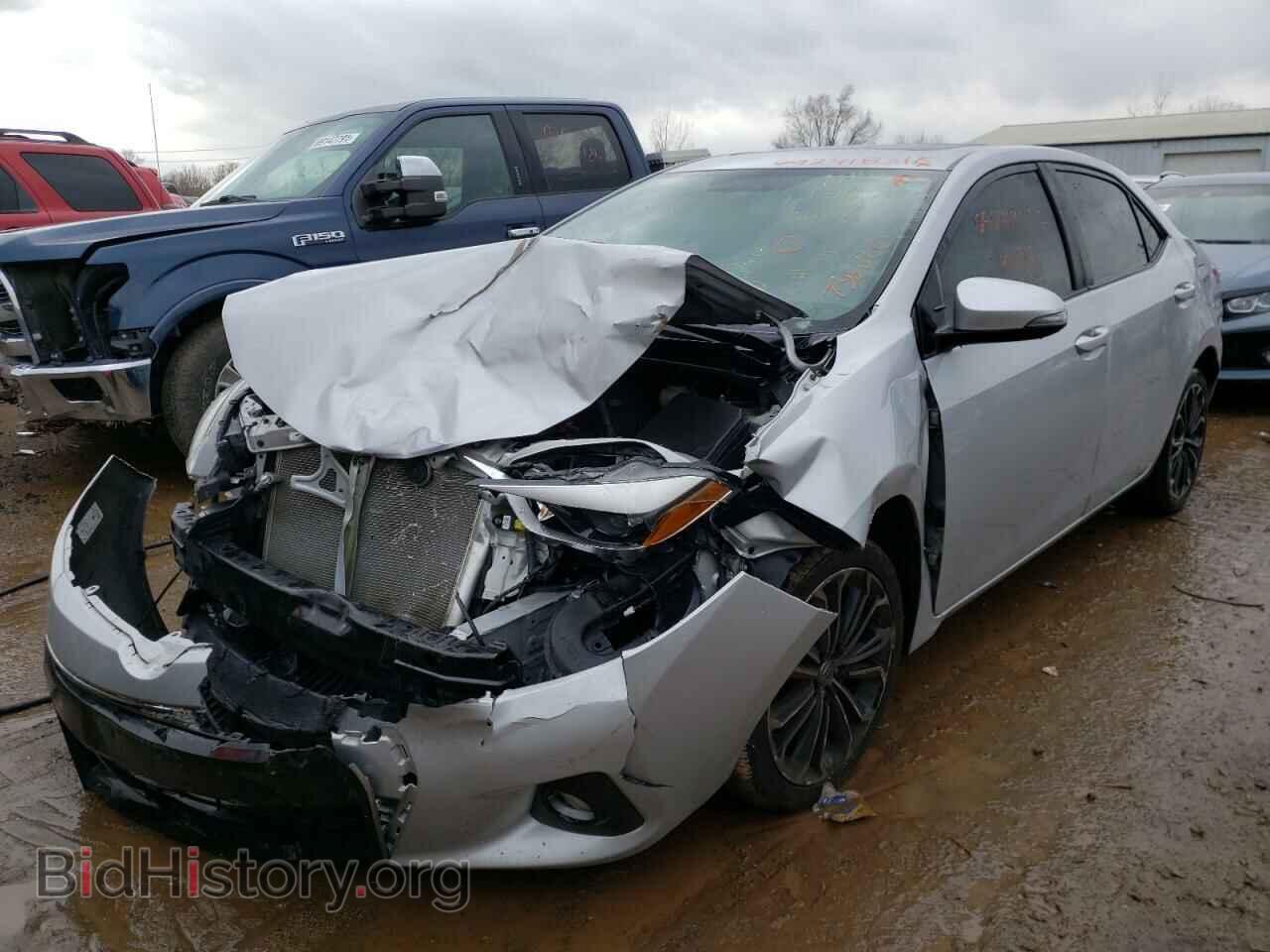 2016 TOYOTA COROLLA - VIN: 2T1BURHE9GC736680 - Фото 2