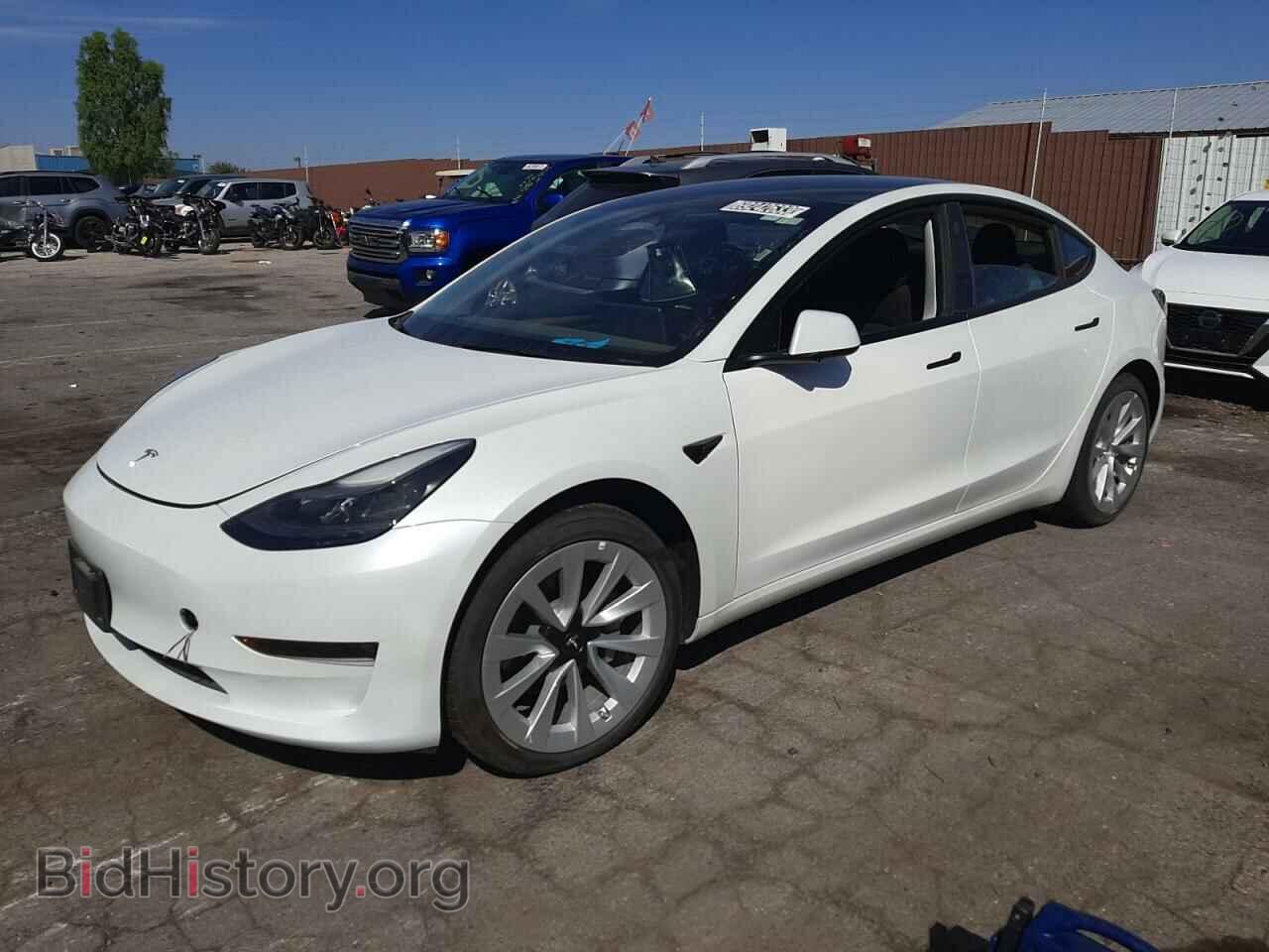 Фотография 5YJ3E1EB2PF456527 - TESLA MODEL 3 2023