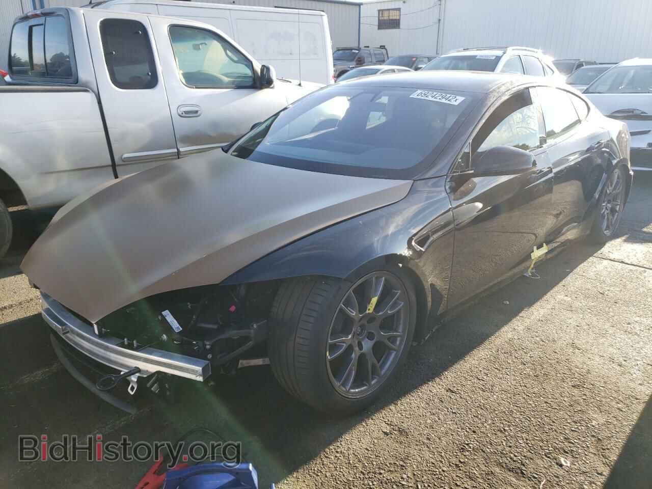 Photo 5YJSA1E59MF441133 - TESLA MODEL S 2021