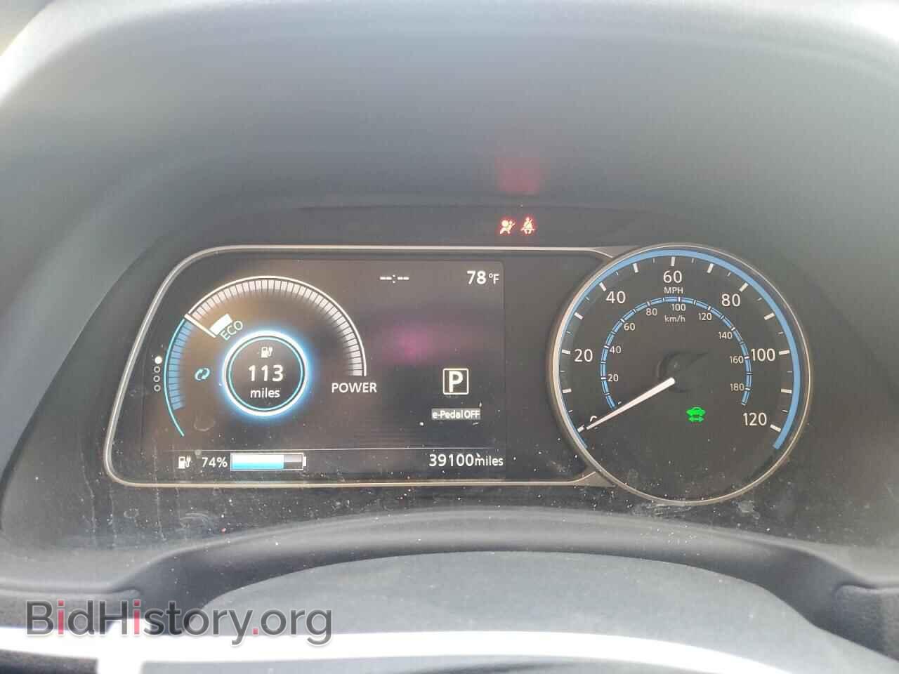 2019 NISSAN LEAF - VIN: 1N4AZ1CP9KC306338 - Фото 9