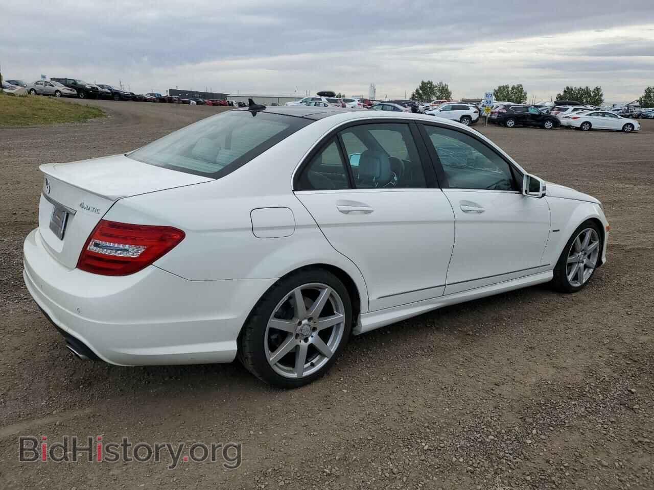 2012 MERCEDES-BENZ C-CLASS - VIN: WDDGF8JB8CA626329 - Фото 3