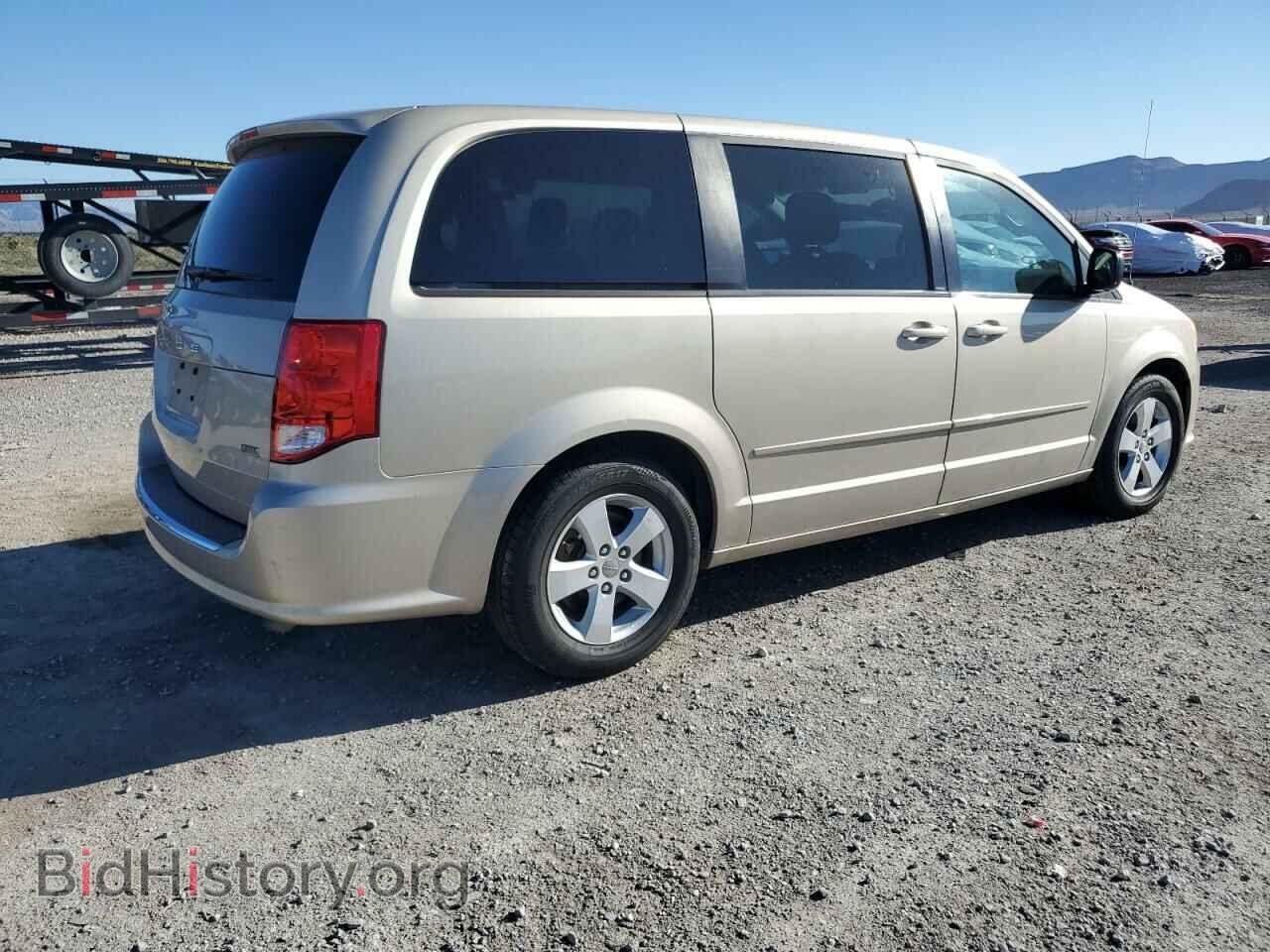 2013 DODGE CARAVAN - VIN: 2C4RDGBG1DR535560 - Фото 3