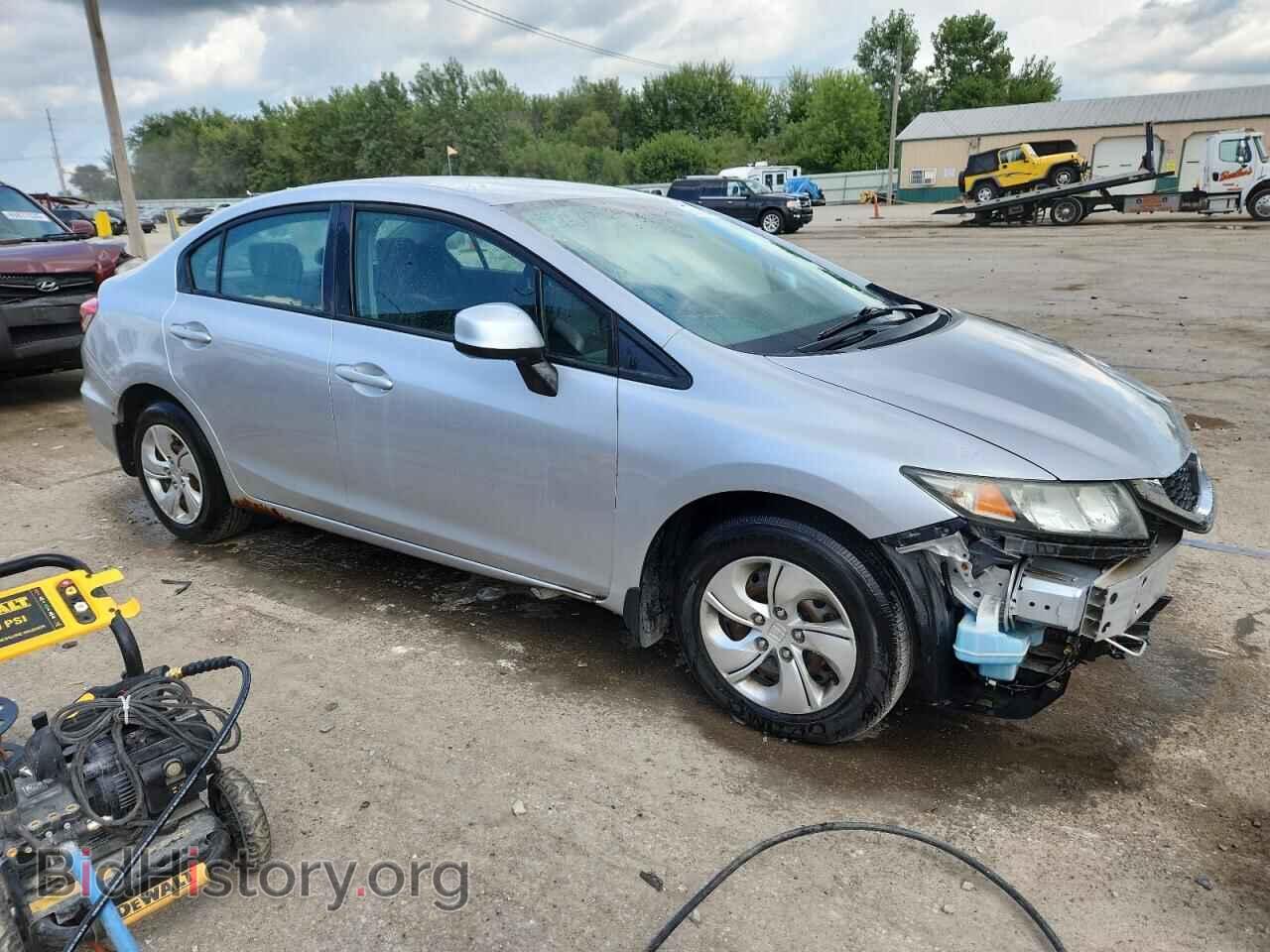 2013 HONDA CIVIC - VIN: 19XFB2F58DE060835 - Фото 4