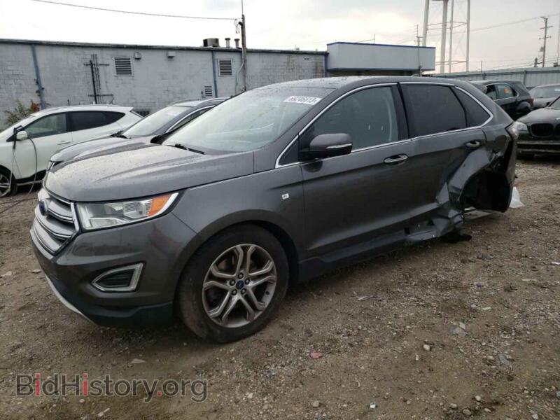 2017 Ford EDGE Edge Titan (VIN 2FMPK4K90HBC61663) — photo 1 of 13, Copart, damage: all over