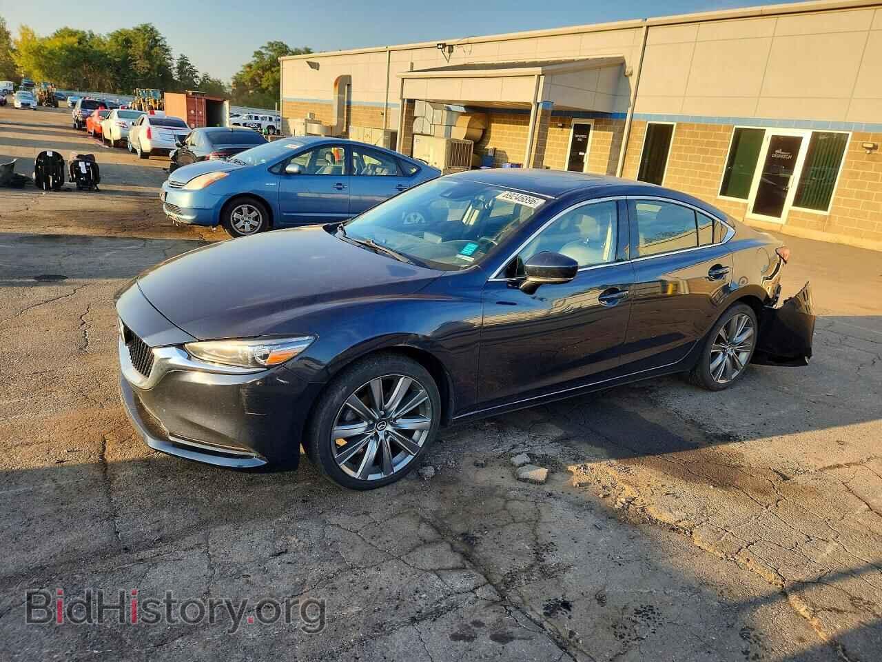 2021 Mazda 6 Touring (VIN JM1GL1VM2M1611428) — photo 1 of 14, Copart, damage: side
