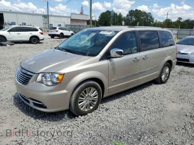 2015 Chrysler MINIVAN Limited, бежевый — VIN 2C4RC1JG4FR698952, Copart