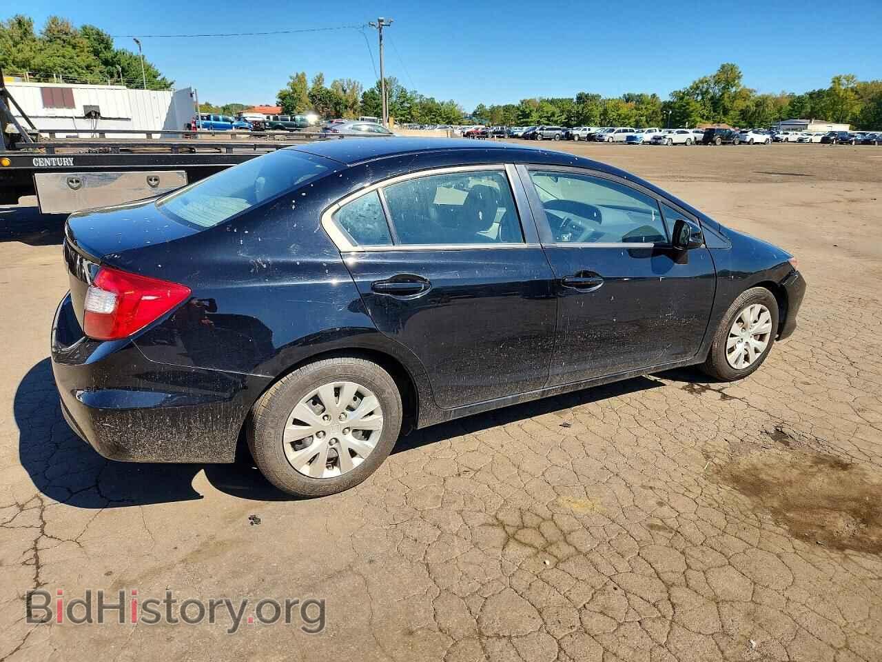 2012 HONDA CIVIC - VIN: 2HGFB2F57CH325460 - Фото 3