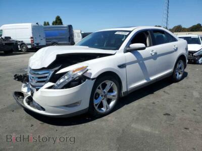 2011 Ford TAURUS SHO, white — VIN 1FAHP2KT4BG165597, Copart