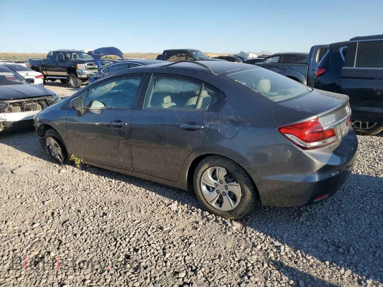 2013 HONDA CIVIC - VIN: 2HGFB2F55DH300476 - Фото 2