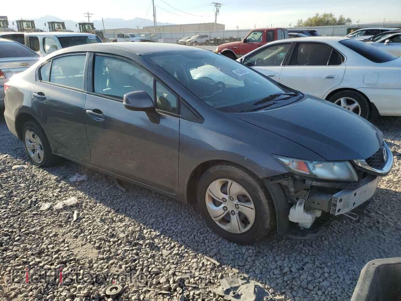 2013 HONDA CIVIC - VIN: 2HGFB2F55DH300476 - Фото 4