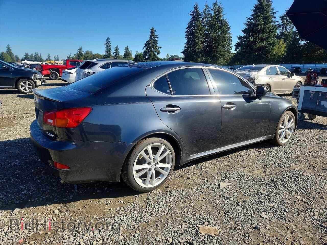 2007 LEXUS IS - VIN: JTHBE262175013530 - Фото 3