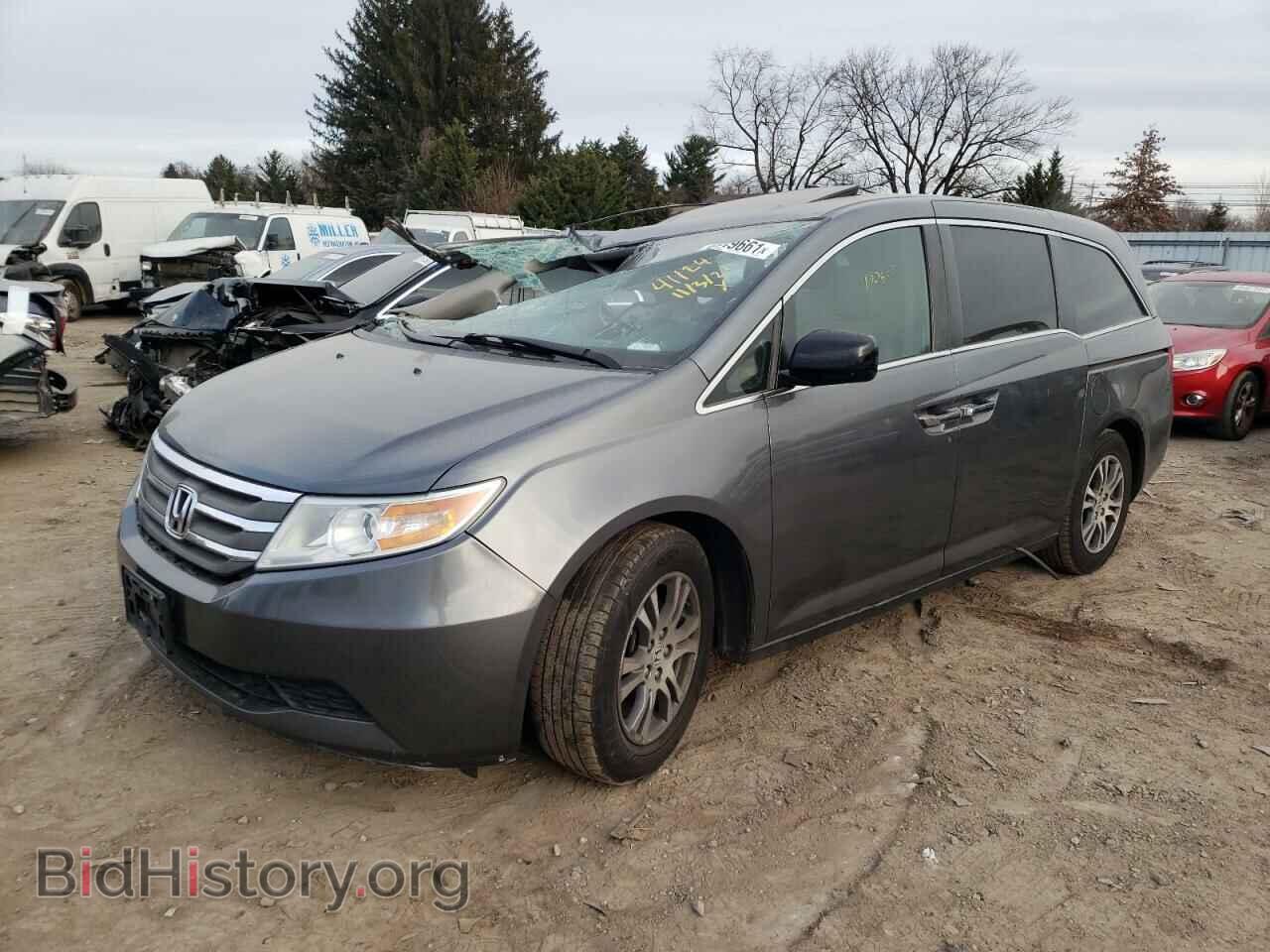 2013 HONDA ODYSSEY - VIN: 5FNRL5H63DB032159 - Фото 2