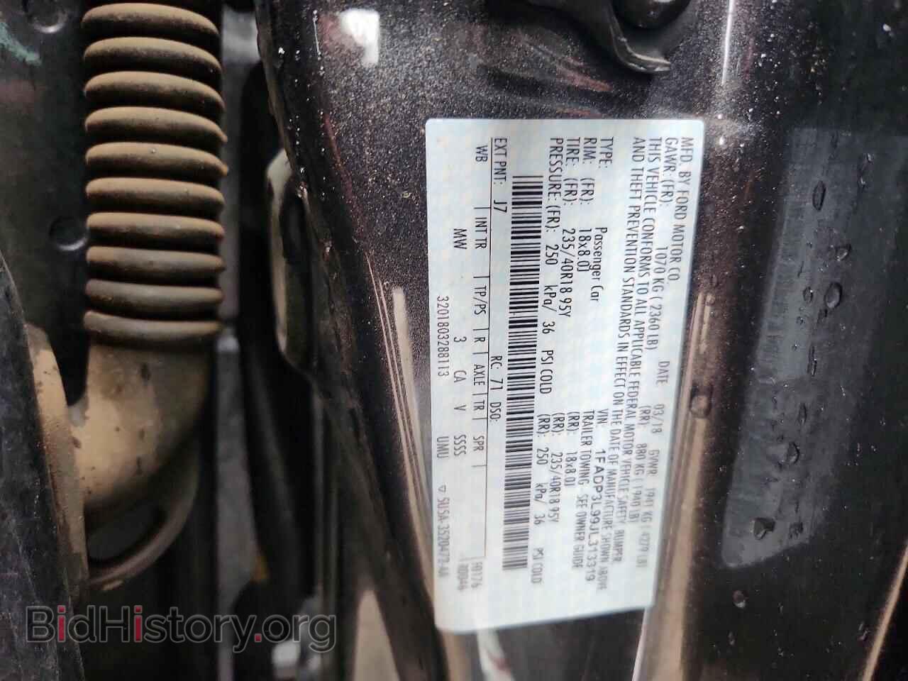 2018 FORD FOCUS - VIN: 1FADP3L99JL313319 - Фото 12