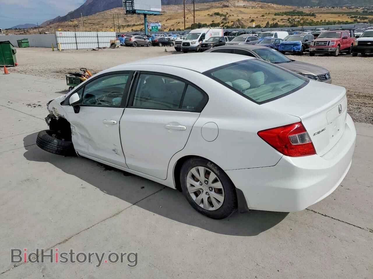 2012 Honda CIVIC (VIN 2HGFB2F54CH315016) — фото 2 из 14