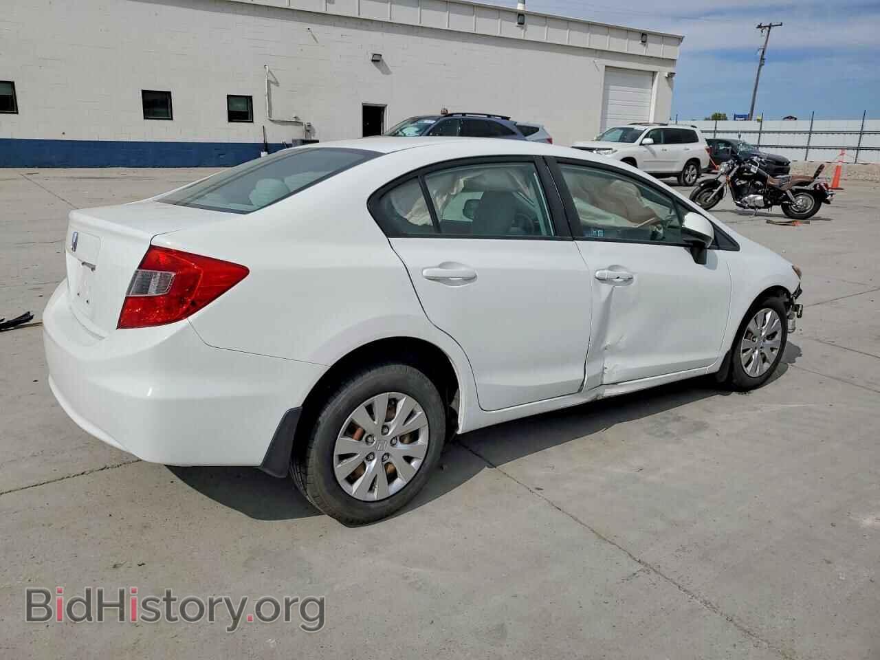 2012 Honda CIVIC (VIN 2HGFB2F54CH315016) — фото 3 из 14