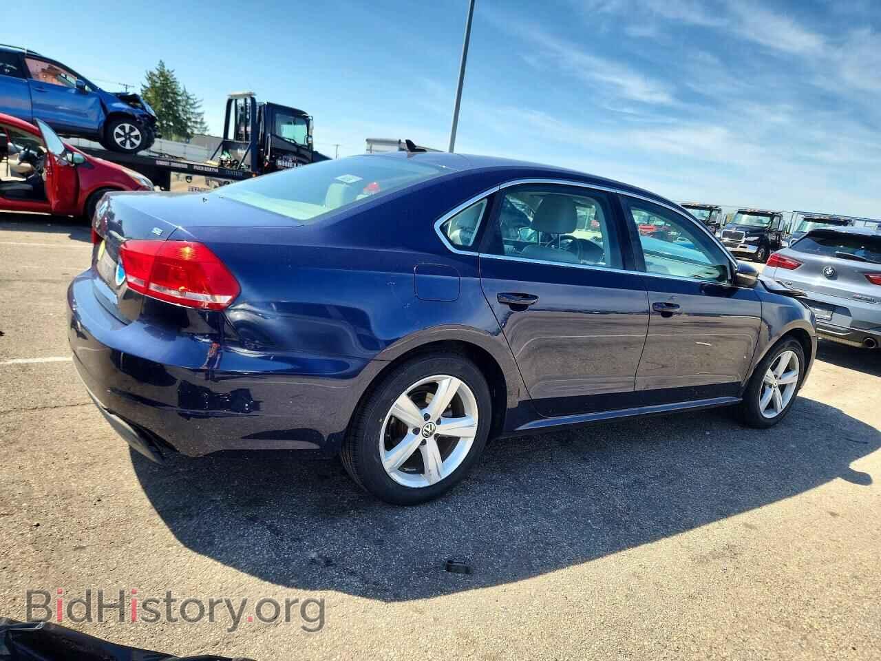 2012 VOLKSWAGEN PASSAT - VIN: 1VWBP7A3XCC098508 - Photo 3