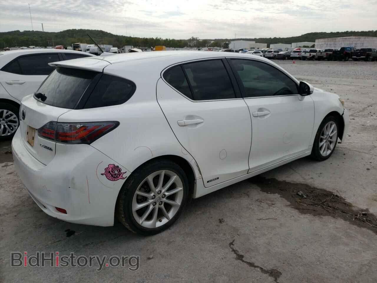 2011 LEXUS CT 200 - VIN: JTHKD5BH1B2027677 - Фото 3