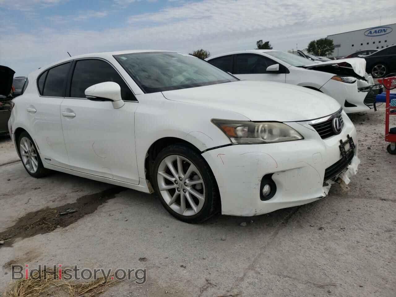 2011 LEXUS CT 200 - VIN: JTHKD5BH1B2027677 - Фото 4