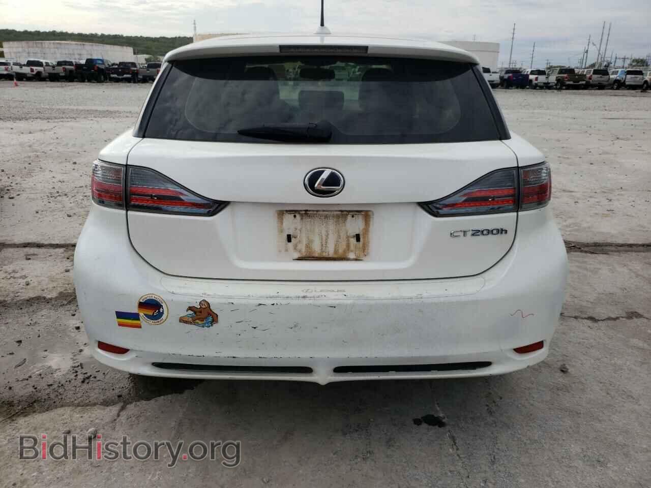 2011 LEXUS CT 200 - VIN: JTHKD5BH1B2027677 - Фото 6