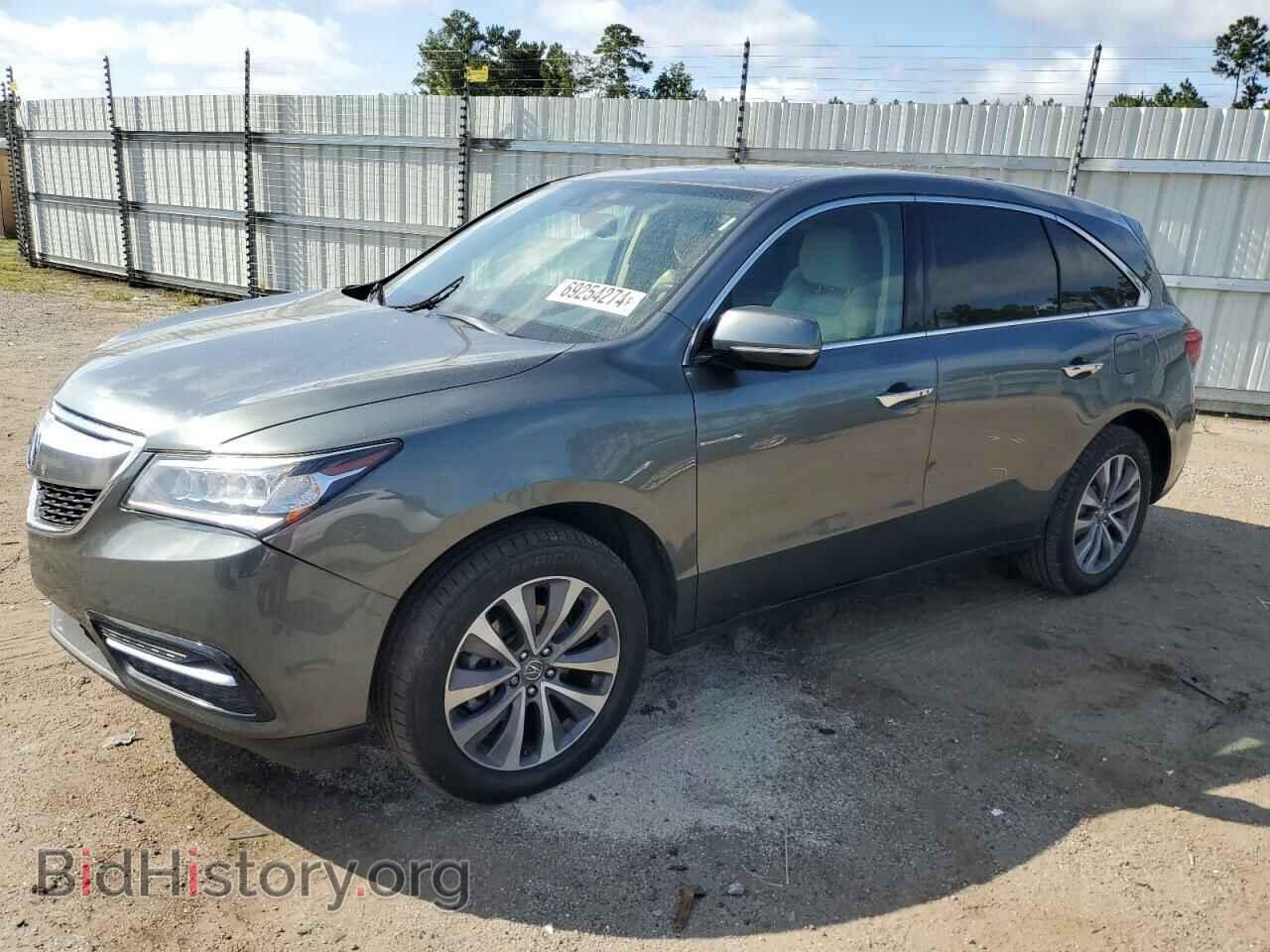 Фотография 5FRYD3H64EB006036 - ACURA MDX 2014