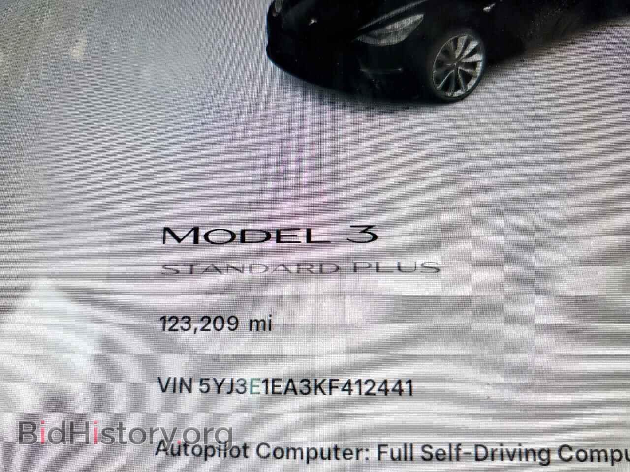 2019 TESLA MODEL 3 - VIN: 5YJ3E1EA3KF412441 - Фото 9