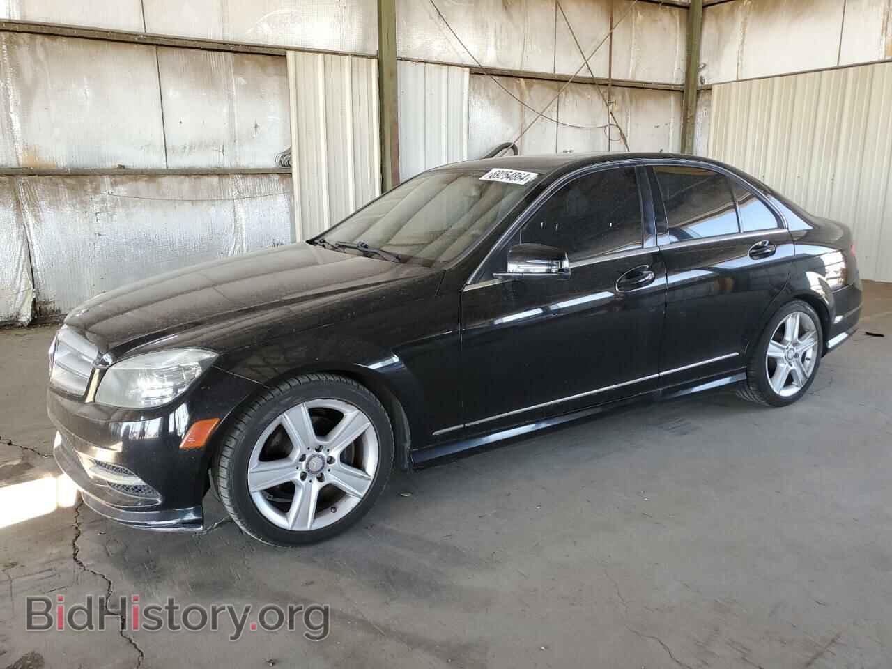 Photo WDDGF5EB3BA502038 - MERCEDES-BENZ C-CLASS 2011
