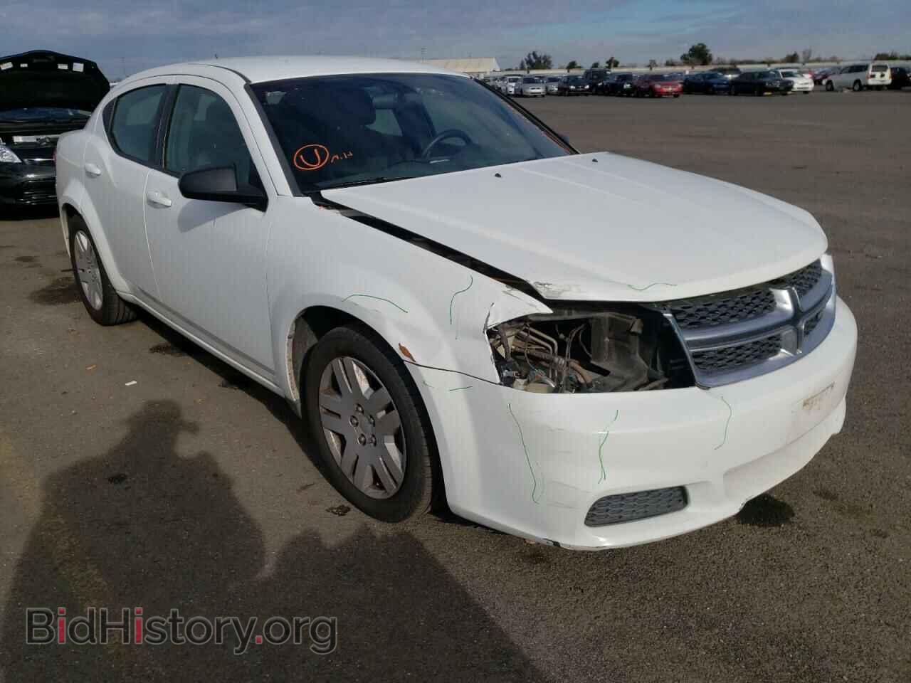 Photo 1C3CDZAB0CN141930 - DODGE AVENGER 2012