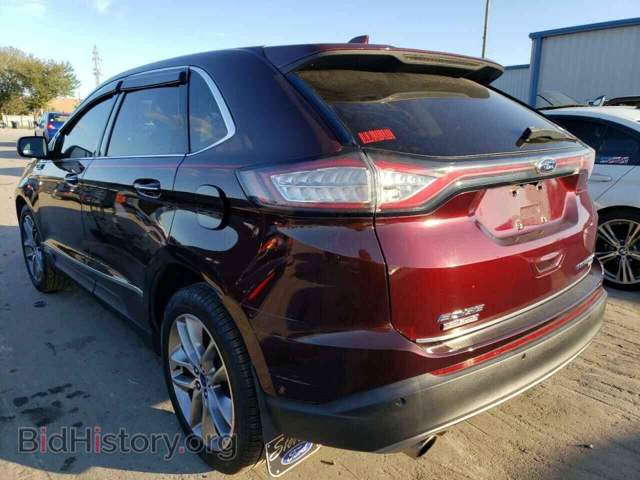 2017 FORD EDGE - VIN: 2FMPK4K93HBB14253 - Фото 2