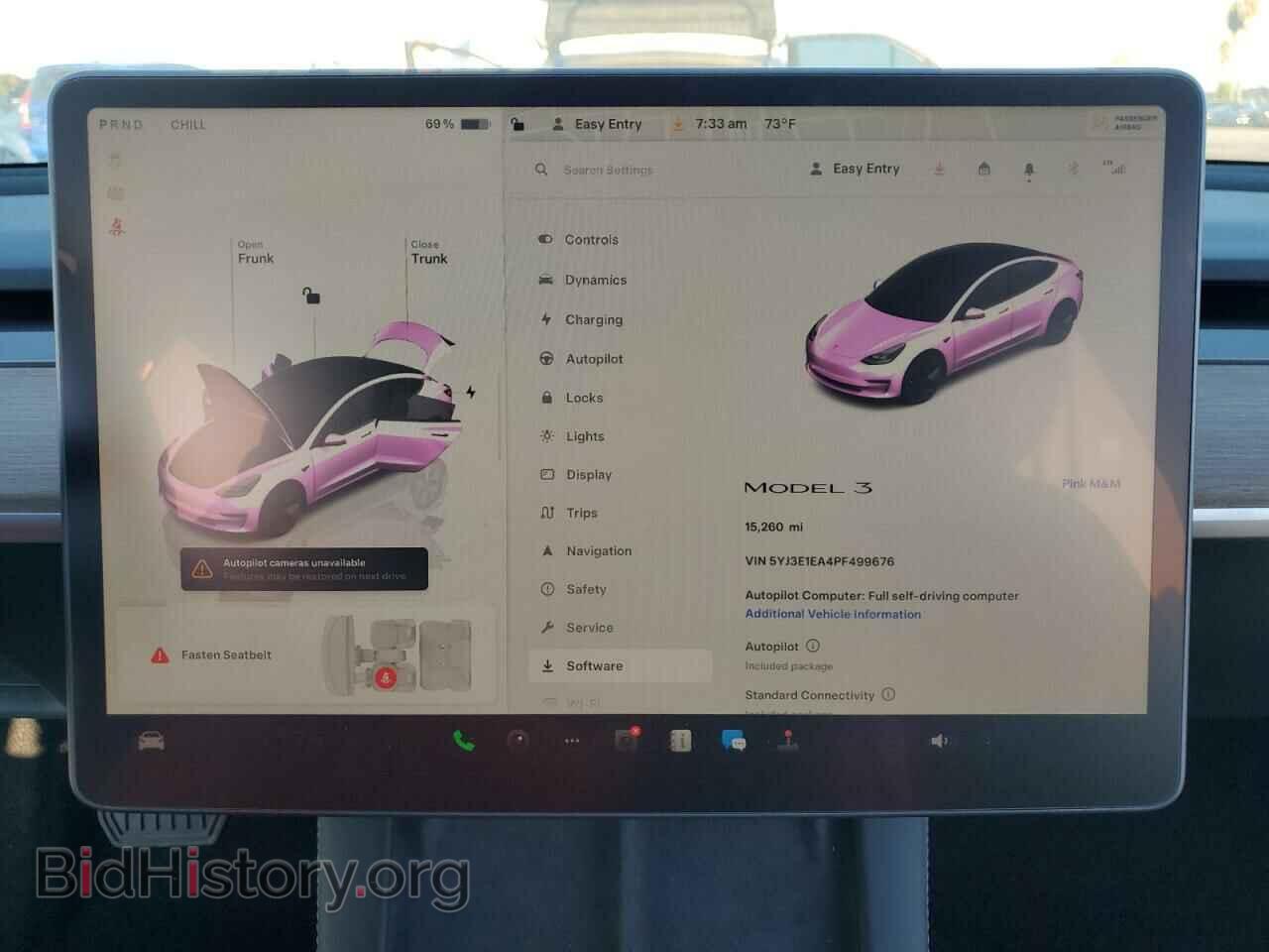 2023 TESLA MODEL 3 - VIN: 5YJ3E1EA4PF499676 - Фото 9
