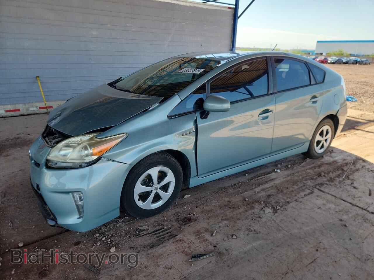 Photo JTDKN3DU2C1519834 - TOYOTA PRIUS 2012