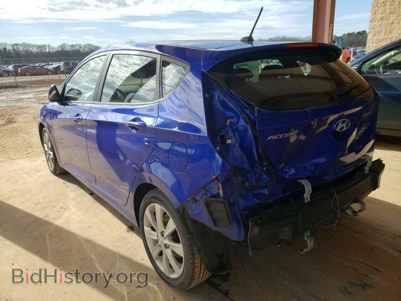 2014 HYUNDAI ACCENT - VIN: KMHCU5AE9EU146286 - Фото 3