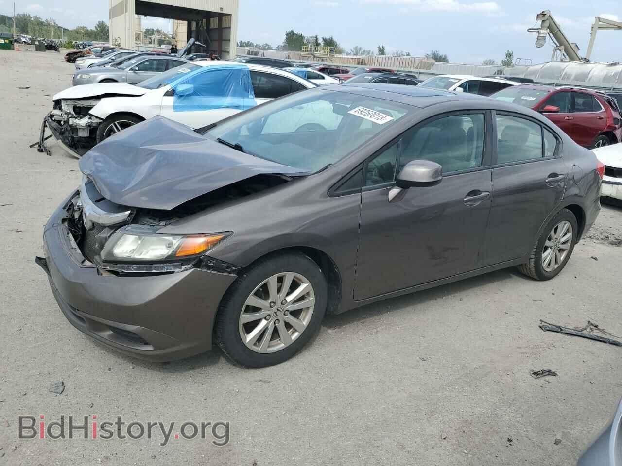 Photo 19XFB2F80CE006678 - HONDA CIVIC 2012