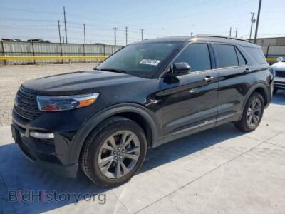 2023 Ford EXPLORER XLT, черный — VIN 1FMSK7DH4PGB79488, Copart