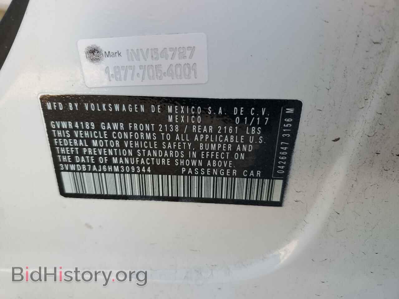 2017 VOLKSWAGEN JETTA - VIN: 3VWDB7AJ6HM309344 - Фото 13