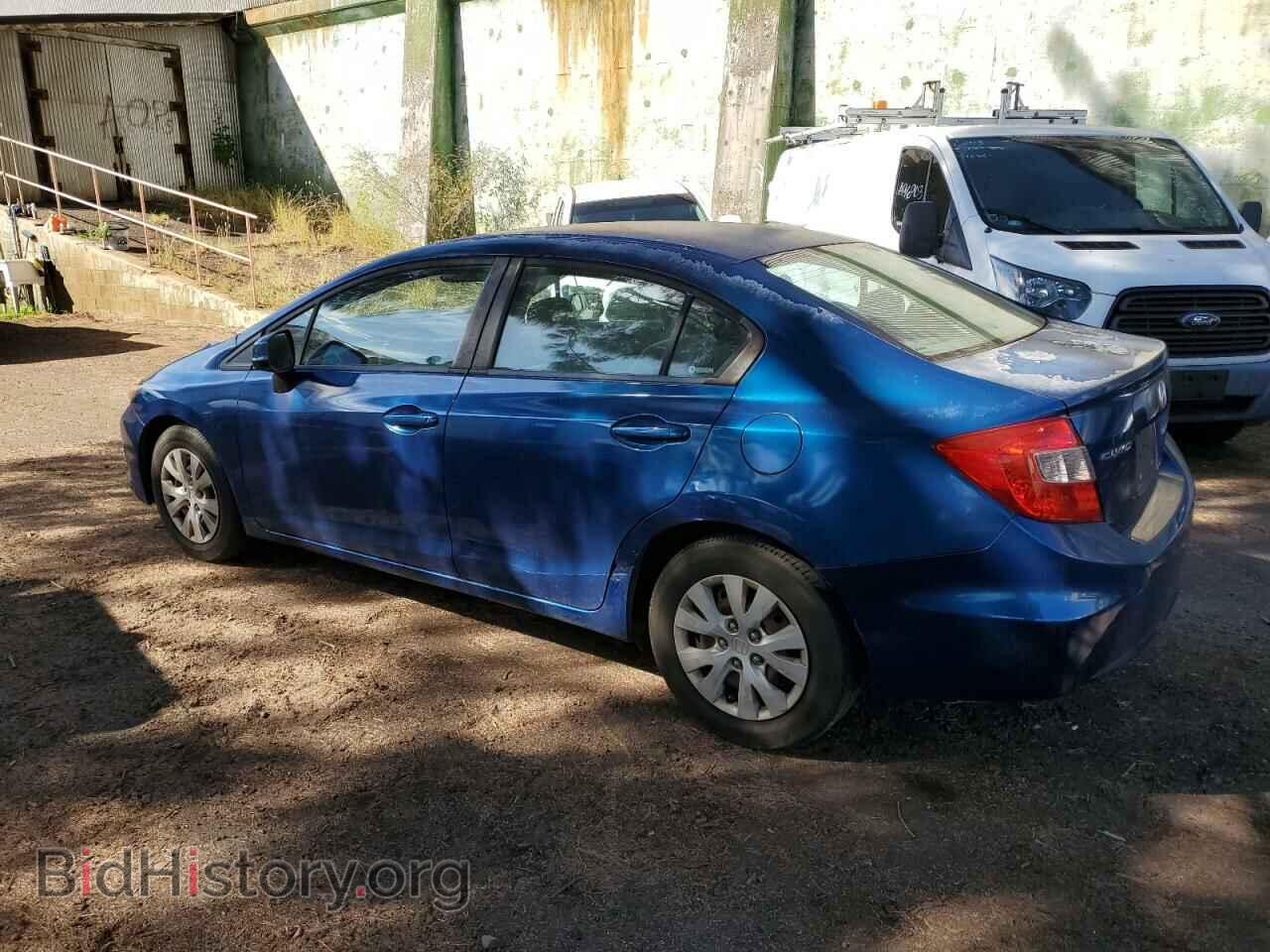 2012 HONDA CIVIC - VIN: 2HGFB2F55CH506122 - Photo 2