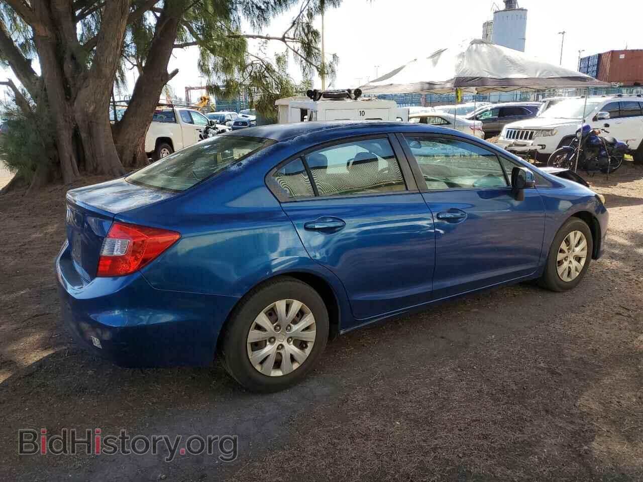 2012 HONDA CIVIC - VIN: 2HGFB2F55CH506122 - Photo 3