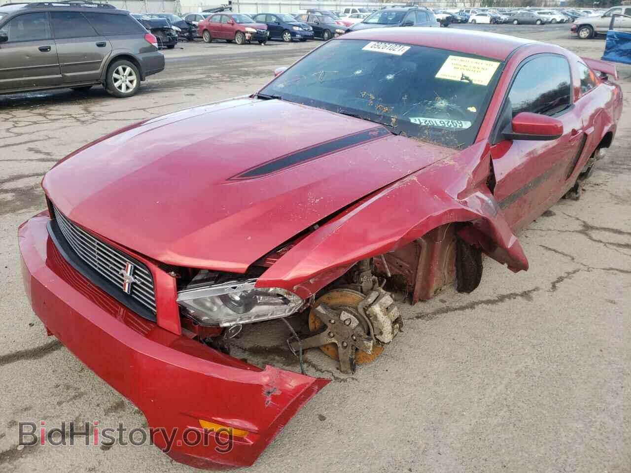 2011 FORD MUSTANG - VIN: 1ZVBP8CF2B5114667 - Фото 2