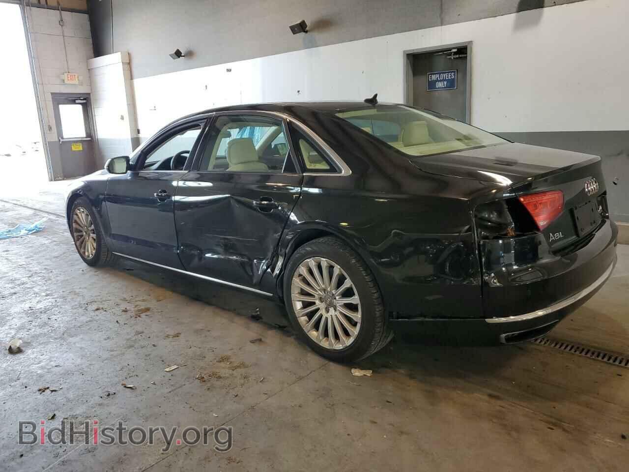2014 AUDI A8 - VIN: WAUR2AFD4EN003671 - Фото 2