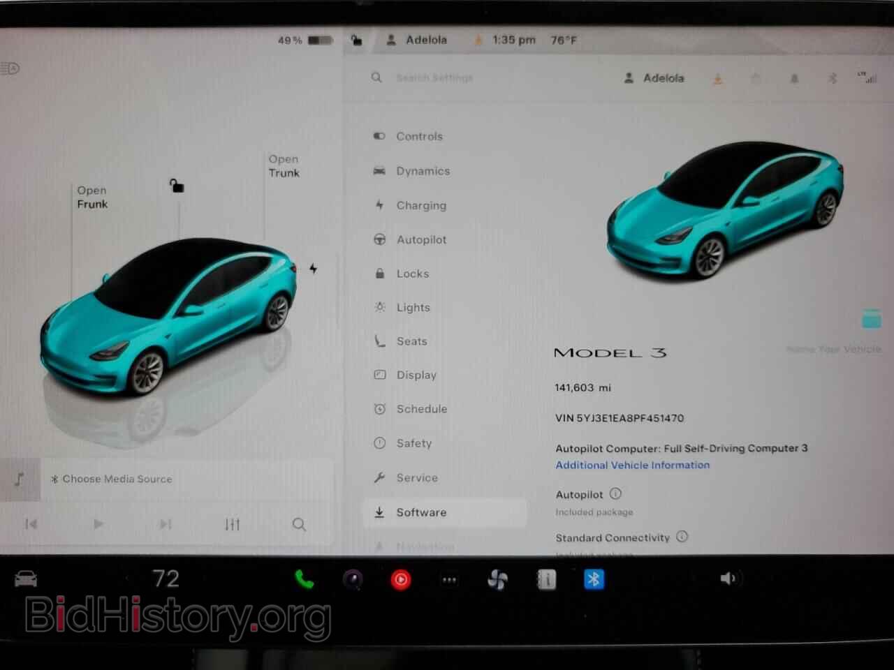 2023 TESLA MODEL 3 - VIN: 5YJ3E1EA8PF451470 - Фото 9