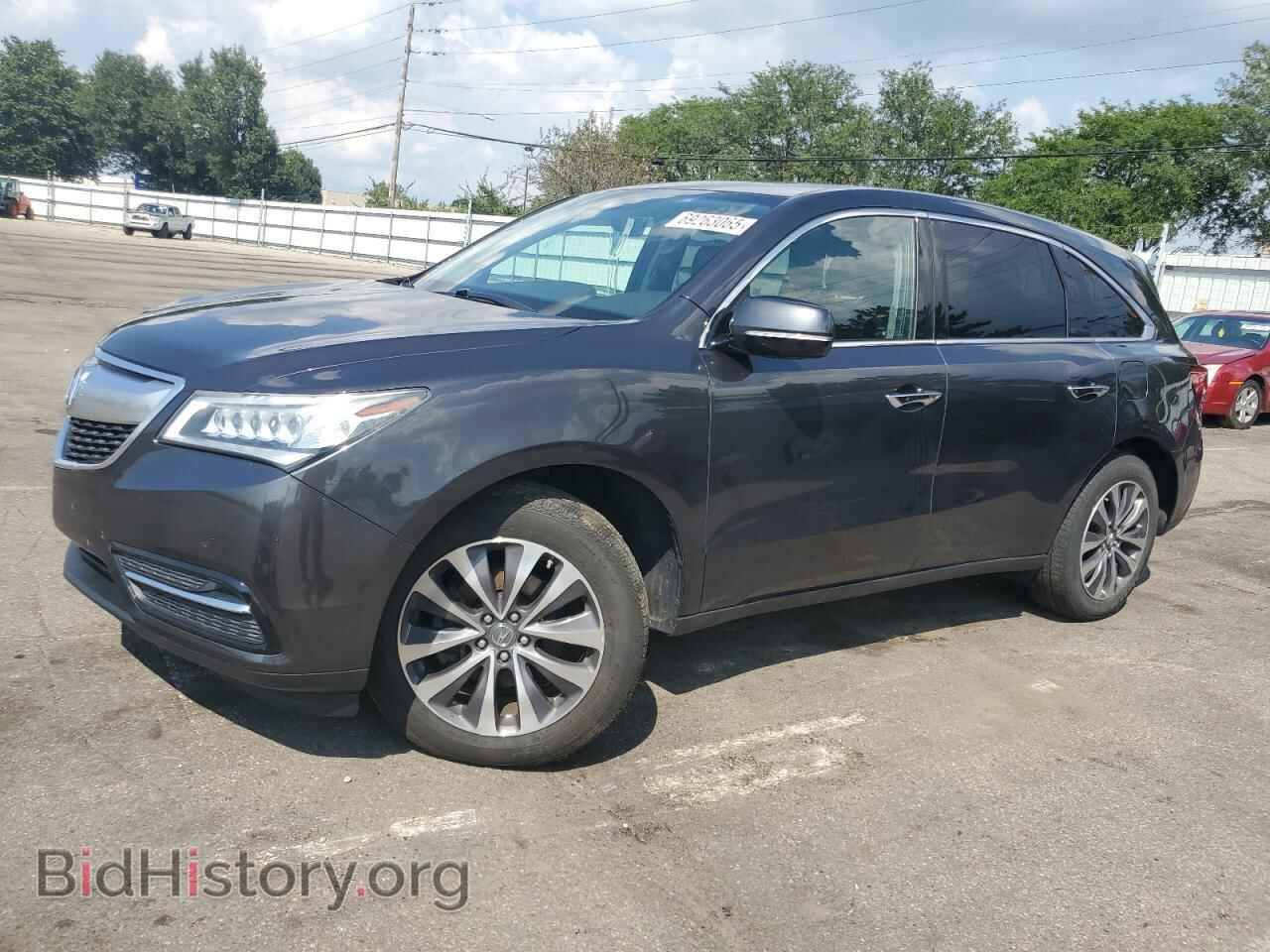 Фотография 5FRYD4H44GB006710 - ACURA MDX 2016