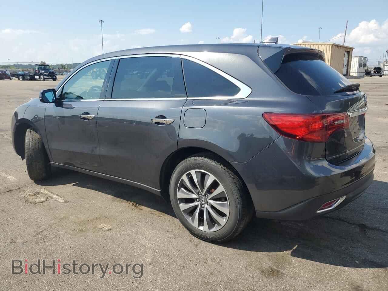 2016 ACURA MDX - VIN: 5FRYD4H44GB006710 - Фото 2