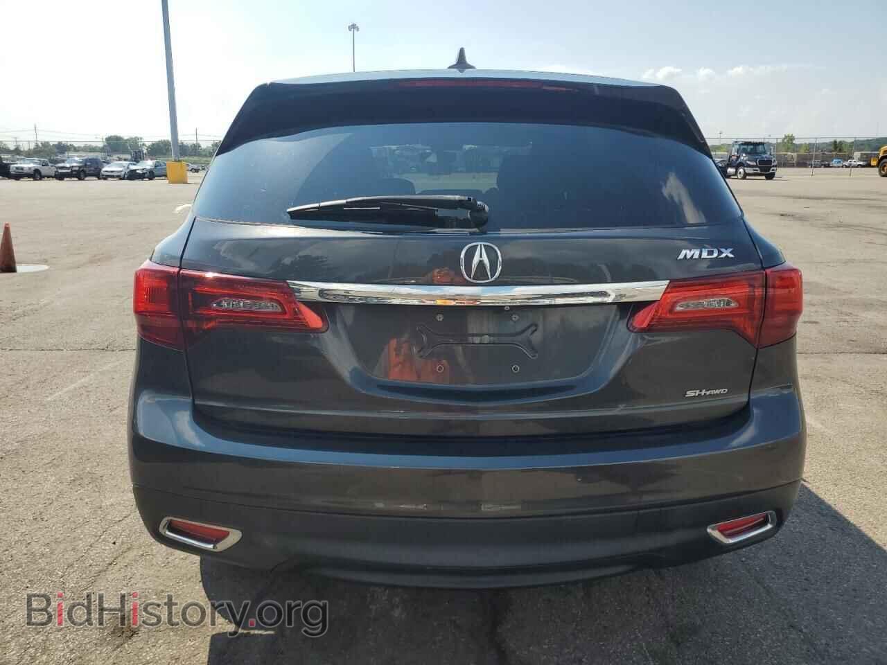 2016 ACURA MDX - VIN: 5FRYD4H44GB006710 - Фото 6