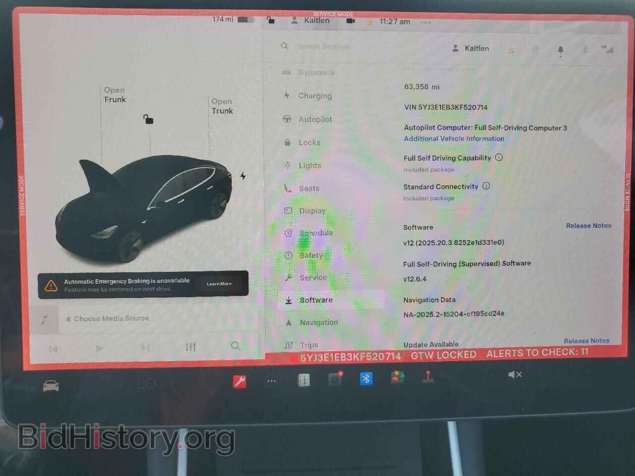 2019 TESLA MODEL 3 - VIN: 5YJ3E1EB3KF520714 - Фото 9